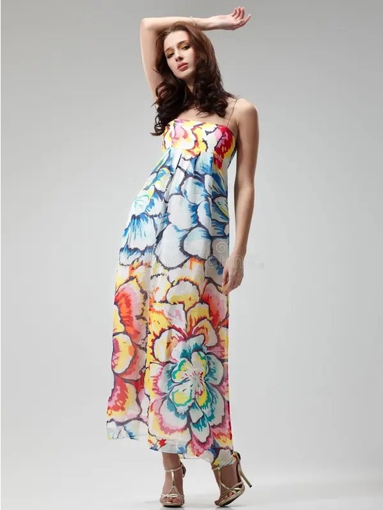 Zara Dresses & Skirts - ✨ RARE✨ Zara 100% Silk Floral Maxi Dress Multicolor Size S